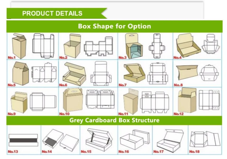 White Cardboard for Lunch Box Catering Tray Paper Sleeve