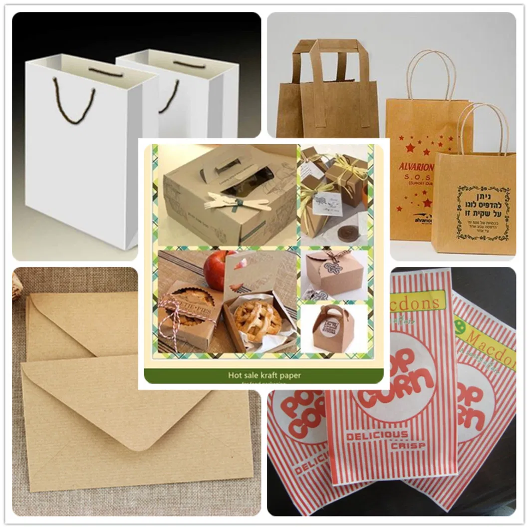 China Eco Friendly Recycle Kraft Paper for Wrapping and Package